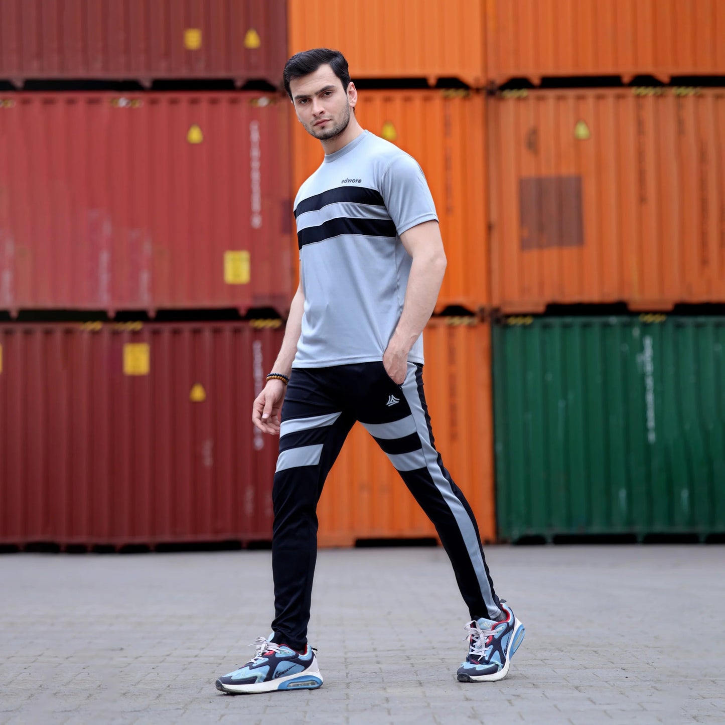 Superior Outfit Men’s Grey/Black TrackSuit