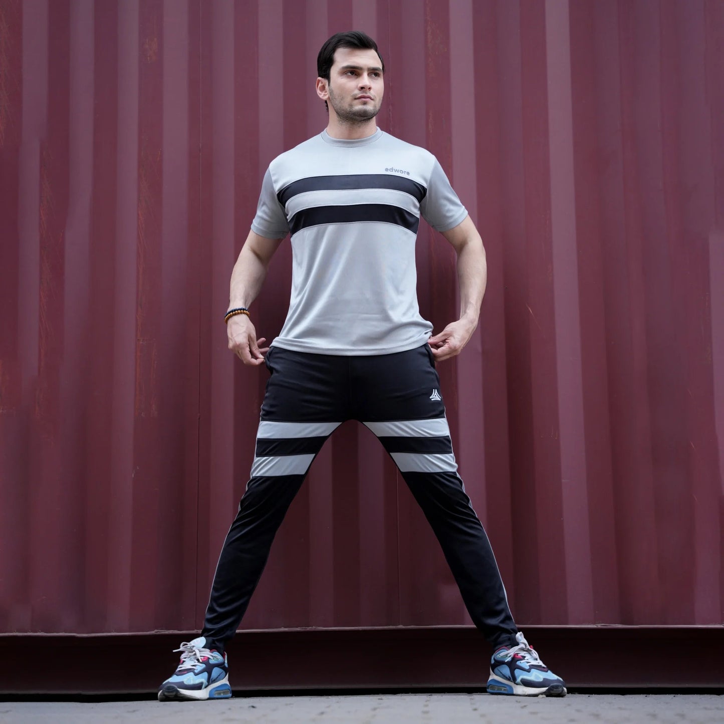 Superior Outfit Men’s Grey/Black TrackSuit