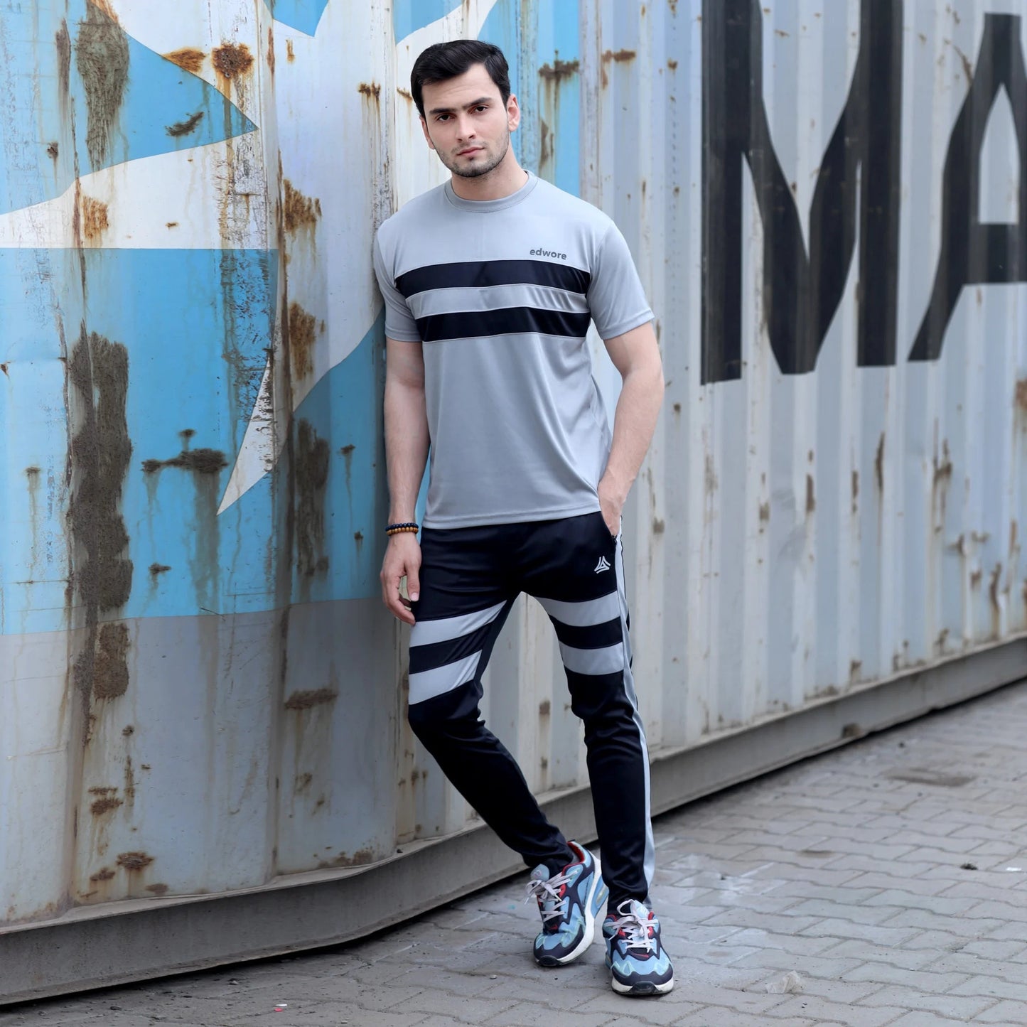 Superior Outfit Men’s Grey/Black TrackSuit